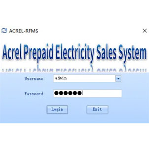 Acrel-RFMS yazılımı
